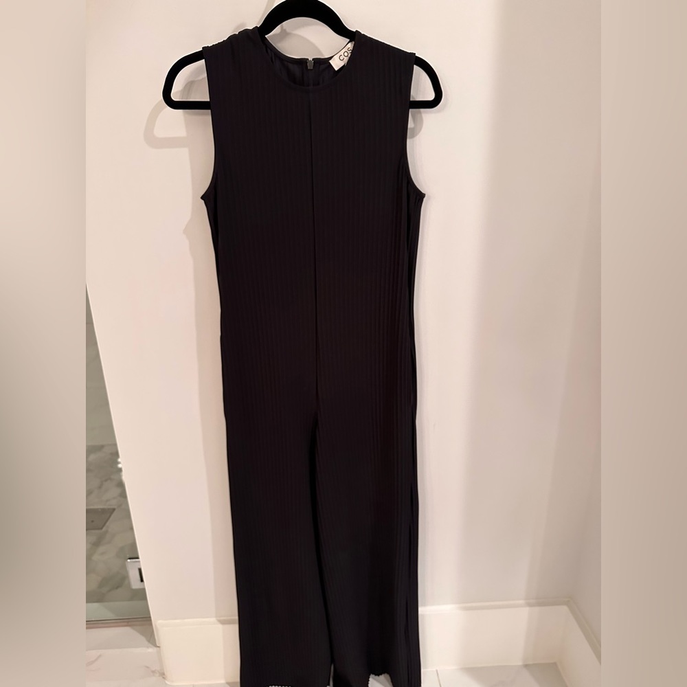 COS jumpsuit dark navy blue